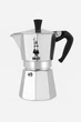 Гейзерная кофеварка Bialetti Moka Express 420 мл на 9 чашек для газовой плиты, из алюминия для приготовления кофе - изображение 1