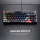 Клавіатура Fantech Atom96 MK890 Red Switch Black [115625] - зображення 6