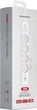 Мережевий фільтр-подовжувач ArmorStandart A-PS42 4 розетки + USB-A + USB-C PD20W 1.8 м White (ARM84666) - зображення 2