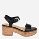 Женские босоножки Calvin Klein 784133757 37.5 Черные (1159842226) - изображение 1