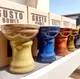 Чаша Gusto Bowls Turkish v. 2.0 Glaze Light Green 8,5 см, глина, покрытая глазурью, молочение ,турка - изображение 3