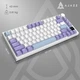 Клавиатура беспроводная Ajazz AK820 Pro Flying Fish Switch Purple RGB With Screen (AK820PRO-FF-PWB) - изображение 14