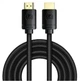 Кабель HDMI-HDMI Baseus High Definition Series HDMI 8K to HDMI 8K 3m Black (CAKGQ-L01) - изображение 1
