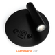 Светильник бра CHARG 8W черный Luminaria 3000К 480Lm 220V IP20 145х145х80мм светодиодный настенный акцентный - изображение 3
