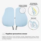 Дитяче крісло Evo-kids Mio Lite Blue (Y-208 KBL) Блакитний - изображение 5