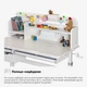 Дитячий стіл Evo-kids TH-360 Plus Grey (арт. TH-360 WG/G Plus) - изображение 5