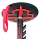 Кальян Kohana Nitro Black and Red 50 см, нержавіюча сталь, агресивний дизайн, комплект - зображення 2