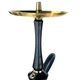 Кальян Kohana Prime Gold Black Кохан Прайм нержавіюча сталь дерево 53 см з діаметром шахти 14 мм на ущільнювачі чорно золотий - зображення 2