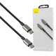 Кабель Type-C/Type-C BASEUS Tungsten Gold Fast Charging 100см CATWJ-01 PD2.0 100W 5A Black - изображение 1