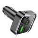 FM - Модулятор трансмиттер Borofone BC53 QC3.0 PD20W car wireless FM transmitter, Black - изображение 2