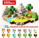Магнитный конструктор для детей "Египетская мумия" 100 деталей Magnetic Blocks - изображение 1