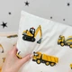 Бортики в детскую кроватку для мальчика Oh My Kids "Строительная техника" 6 шт - изображение 7