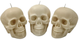 Zestaw świec Mikamax Skull Candle Set (8719481358945) - obraz 1
