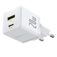 Зарядний пристрій PD Baseus Palm Charger USB+Type-C 20W white - изображение 4