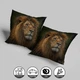 Плюшевая подушка «Lion», 45×45 см, 3D изображение / 1312245UA - изображение 2