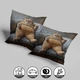 Подушка плюшевая смешная с приколом с Котом от WONKEY 33×33 см, 3D печать / 1305833UA - изображение 2