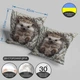Интерьерная подушка "Ежик в пледе", 45×45 см, 3D принт / 1308545UA - изображение 3