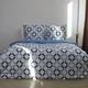 Комплект постельного белья ТЕП евро 180 x 215 см Happy Sleep Ocean Grid (2-03796_32433) - изображение 1