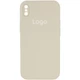 Чохол Silicone Case Square Full Camera для iPhone X/Xs Колір 19.Pink Sand - изображение 13