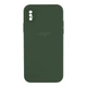 Чохол Silicone Case Square Full Camera для iPhone X/Xs Колір 19.Pink Sand - изображение 14