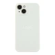 Чохол Silicone Case Full Size with Frame для iPhone 13 Колір 60.Crem Yellow - изображение 10