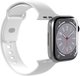 Pasek Puro Icon Silicone Strap do Apple Watch 38/40/41 mm 2 szt. White (8018417441271) - obraz 3