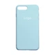Чохол Premium Silicone Case Full Size (AA) для iPhone 7 Plus/8 Plus Колір 16.Blue - изображение 17