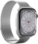 Pasek Puro Milanese Stainless Steel do Apple Watch 42/44/45/49 mm Silver (8018417441387) - obraz 1