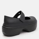 Женские туфли Crocs Stomp Mary Jane Blk/Blk 209939-060 42-43 (M9/W11) 27 см Черные (196265796625) - изображение 5