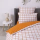 Комплект постільної білизни ТЕП Terracotta Check, 70x70, полуторна - изображение 5