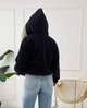 Жіночий кашеміровий кардиган з капюшоном Uaclothes 48-54 Чорний (like34221-1462813121) - изображение 4