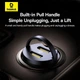 Автомобильный зарядный адаптер Baseus Tiny Star Mini Car Charger |2Type-C, 30W/3A, поддержка быстрой зарядки PD/QC, многоуровневая система защиты, универсальная совместимость, компактный| Черный - изображение 3