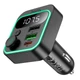 FM модулятор HOCO E85 Bluetooth для авто 20W Чорний (6942007634304) - изображение 2