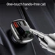 Автомобільний FM трансмітер Baseus S-13 T Shaped Bluetooth MP3 Player, PPS Fast Charger, Hands-Free, USB зарядка - изображение 7