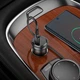 Автомобільний зарядний адаптер Borofone BZ24 Clever single port car charger |1Type-C, 20W/3A, підтримка бездротової зарядки PD/QC, у прикурювач, компактний, багатоступенева система захисту, широка сумісність| Прозоро-чорний - изображение 2