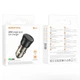 Автомобільний зарядний адаптер Borofone BZ24 Clever single port car charger |1Type-C, 20W/3A, підтримка бездротової зарядки PD/QC, у прикурювач, компактний, багатоступенева система захисту, широка сумісність| Прозоро-чорний - изображение 9