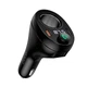 Автомобільний FM трансмітер HOCO E88 Star Bluetooth, розгалужувач прикурювача 120W, 35W PD/QC, 1×USB + 2×Type-C, Hands-Free - изображение 1
