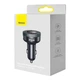 Автомобильный FM-трансмиттер модулятор и зарядный адаптер Baseus Energy Column Car Wireless MP3 Charger (CCLH-01) |Bluetooth 5.0, 2USB, AUX/TF, 3.4A, LED-дисплей, защита от перегрузки, универсальная совместимость| Черный - изображение 13