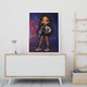 Постер в стиле куклы Bratz Уличная мода на фоне граффити А2 42х60 см (DYT039_А2) - изображение 2