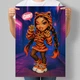 Постер в стиле куклы Bratz Девочка в костюме Тигра А3 30х42 см (DYT045_А3) - изображение 1