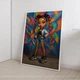 Постер в стиле куклы Bratz Девушка создает граффити А3 30х42 см (DYT041_А3) - изображение 2
