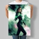 Постер супергероиня DC Джессика Круз. Фан-арт. Серия Superheroine Collection А3 30х42 см (MAR11_А3) - изображение 1