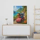 Постер для детской комнаты Лило и Стич на розовом автомобиле А2 42х60 см (DYT027_А2) - изображение 3