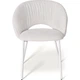 Комплект з 2-х обідніх стільців з підлокітниками Emma Savanna beige white base - изображение 3