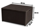Стіл-ящик для зберігання Keter Arica Storage Table коричневий 221043 (220001) - зображення 4