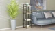 Етажерка 4/34 Ferrum-decor Серії Конект 120x34x28 чорний ДСП Дуб Сонома 16мм (FRD-104274) - зображення 2