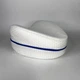 Подушка ортопедична для ніг і колін з ефектом пам’яті Leg Pillow, анатомічна гіпоалергенна зі знімним чохлом на блискавці, для сну на боці, для вагітних, при болях у суглобах, для підтримки спини Біла, F-19D1 - зображення 11
