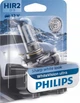 Лампа розжарювання HIR2 WhiteVision ultra 12V 55W PX22d +60 3700K 1шт. blister вир-во Philips Philips (9012WVUB1) - зображення 1