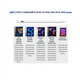 Стілус для iPad 2022 2021 2020 2019 2018 Pro Air Mini Stylus + Кейс Біло-зелений + 2 Наконечника Білий - зображення 4