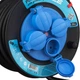 Сетевой фильтр 4XSchuko на котушци, ІР44, 3G*1.5мм, 20м, чорний (2E-CR4315IP44M20) - изображение 5